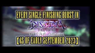 [DFFOO] EVERY SINGLE CURRENT FINISHING BURST [GL & JP] (Up to Rufus Shinra)