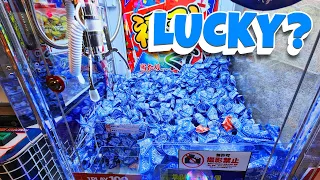 Lucky Blue Ticket Claw Machine?