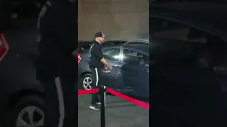 Bobby Lee crashes car into Sam Tripoli's car while Tony Hinchcliffe Erick Griffin Jeff Ross look on