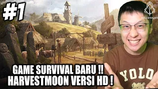 Game Survival BARU! Harvestmoon Versi HD!! Bisa Bangun Desa SENDIRI! - Bellwright Indonesia - Part 1