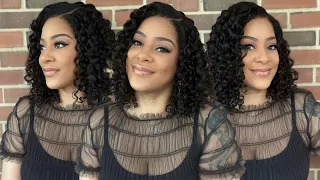 LuvMe Hair 4C Kinky Edges Deep Wave Unit | Co-Wash | Curl Defining | Install and Review