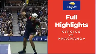 KYRGIOS KHACHANOV FULL HIGHLIGHTS TENNIS US OPEN 2022 HD