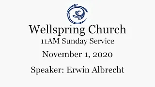 2020 11 01 Wellspring   Albrecht