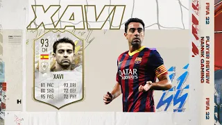 93 XAVI PRIME ICON PLAYER REVIEW FIFA 22