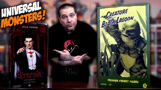 DRACULA | CREATURE from the BLACK LAGOON | Universal Monsters Statue Unboxing & Review | SIDESHOW