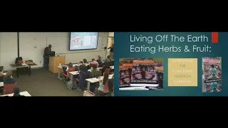 Full Living Off the Earth Eating Herbs and Fruits Talk with slides