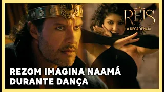 NOVELA REIS: Rezom imagina Naamá durante dança de ritual