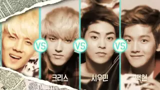 [FULL] EXO (엑소) - SK LTE CF (EXO vs EXO) Dance Battle Round