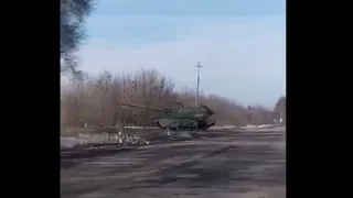 Суми, лютий 2022, колони рос. танків
