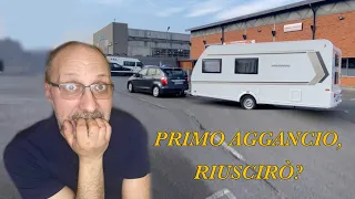 PRIMO AGGANCIO CON LA ROULOTTE, RIUSCIRÒ?😱