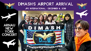 Dimash’s Airport Arrival for Arnau New York Concert!