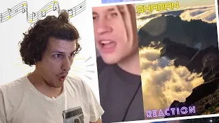 Shaman - Вокализ Live Reaction - SOMETHING CRAZY!