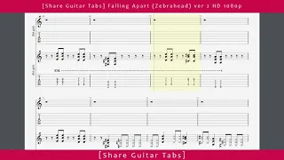 [Share Guitar Tabs] Falling Apart (Zebrahead) ver 2 HD 1080p