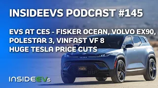 Driving Fisker Ocean, Tour New EVs At CES, And Tesla Price Cuts