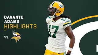 Every Davante Adams Catch in Week 11 vs. Vikings | NFL 2021 Highlights