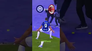 AC Milan Vs Inter Milan | Super Cup Final 2023 | #shorts