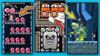 2 HACKED & MODDED Mario Maker Levels + GLITCHES!  👾