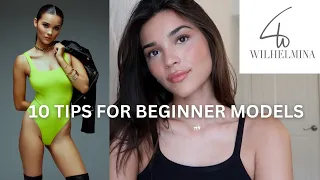 10 TIPS FOR BEGINNER MODELS- how to succeed in the industry, getting experience, & things to know