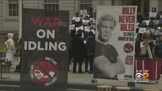 Mayor Bill De Blasio Enlists Billy Idol For Anti-Idling Campaign