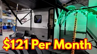 CHEAPEST RV in America | 2024 Coleman Lantern LT 17B Travel Trailer FOR SALE $121 a Month or $13,995