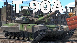 Т-90А Russian Main Battle Tank Gameplay | War Thunder