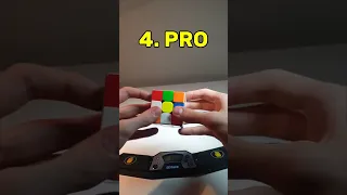 Different Levels of Cubing!