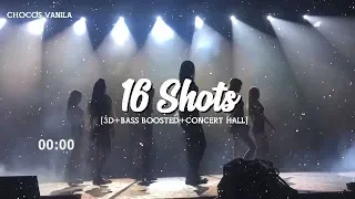 [3D+BASS BOOSTED+CONCERT HALL] BLACKPINK(블랙핑크) - 16 SHOTS (STEFFLON DON) COVER