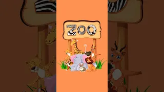 Wild Encounters: Zoo Animal Compilation 🦁🦒🐘 #zoo #shorts