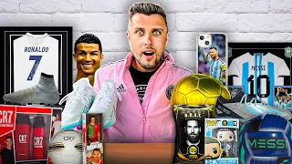 TESTEZ TOATE PRODUSELE LUI CRISTIANO RONALDO VS LIONEL MESSI!!