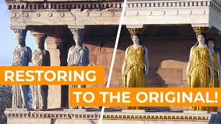 Restoring Erechtheion temple to the Original state! + Facts