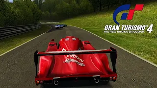 Gran Turismo 4 | Toyota GT-ONE (TS020) Race Car '99 @ Nurburgring | 4K 60FPS