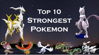 Top 10 strongest pokemon ★10 strongest legendary pokemon