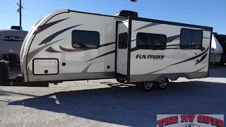 Luxurious Style + Half Ton Towable + 2 Cool = 2016 Fun Finder 266KIRBS