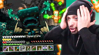 WARDEN -ის ქალაქში თითქმის მოვკვდი!!! *DAY 550* | Minecraft Hardcore #27