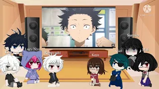 Anime characters react to each other | A Silent Voice | 1/9