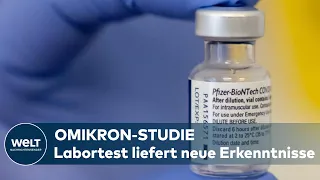 OMIKRON-STUDIE:  Labortest von Biontech und Pfizer weist besseren Schutz durch Booster-Impfung nach