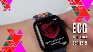 How to use the ECG feature on Apple Watch Series 9