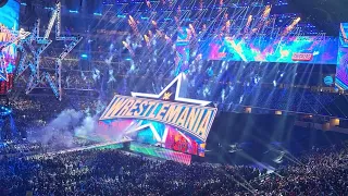 Wrestlemania 38 Live Seth Rollins/Cody Rhodes Entrances