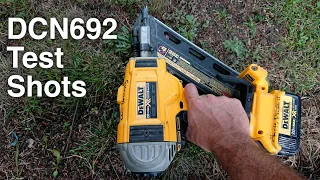 DEWALT DCN692 Test Shots