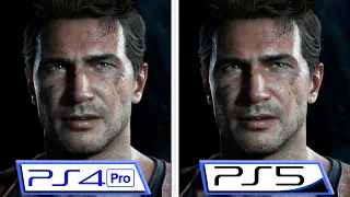 This would be Uncharted 4 with NextGen Patch at 4K/60FPS | PS4 Pro VS PS5 | Simulated Comparison