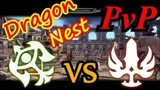 Dragon Nest ПвП Снайпер vs Гладиатор 80лвл (PvP Sniper vs Gladiator 80lvl)