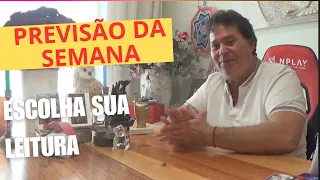 Acontece esta semana de 23 a 29 de outubro.  Escolha sua leitura. Previsão  da semana com o tarot.