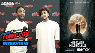 Amir Wilson Interview “Will Parry” | His Dark Materials Season 3 | HBO Max | NYCC 2022