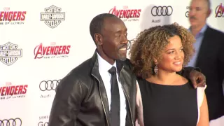 Marvel's Avengers: Age of Ultron: Don Cheadle, Anthony Mackie & Paul Bettany Premiere Arrivals