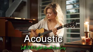 Best Song Acoustic English Verson With Lyrics 💓Love Song Acoustic Of All Time Playlist💓