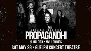 Propagandhi - Dear Coach’s Corner (May 28th, 2022 Guelph)