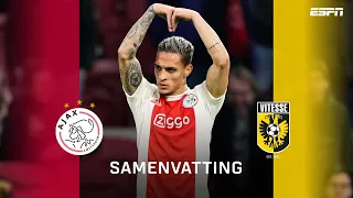 🔥🇧🇷 Antony schittert in kwartfinale | Samenvatting Ajax - Vitesse