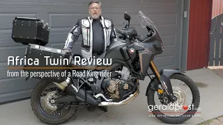 Africa Twin Review from a Road King rider