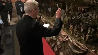 The Blessing of the Nativity Scene