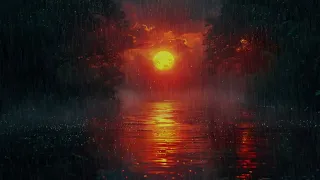 Sunset Rainfall: Dreamy Sleep Meditation